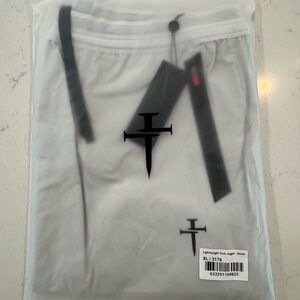 Three Nails Lightweight Gray Jogger Performance Pants - Men’s size XL - 3176